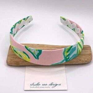 Handmade Lilly Pulitzwer Fabric Headband-Lilly P Accessories-New!